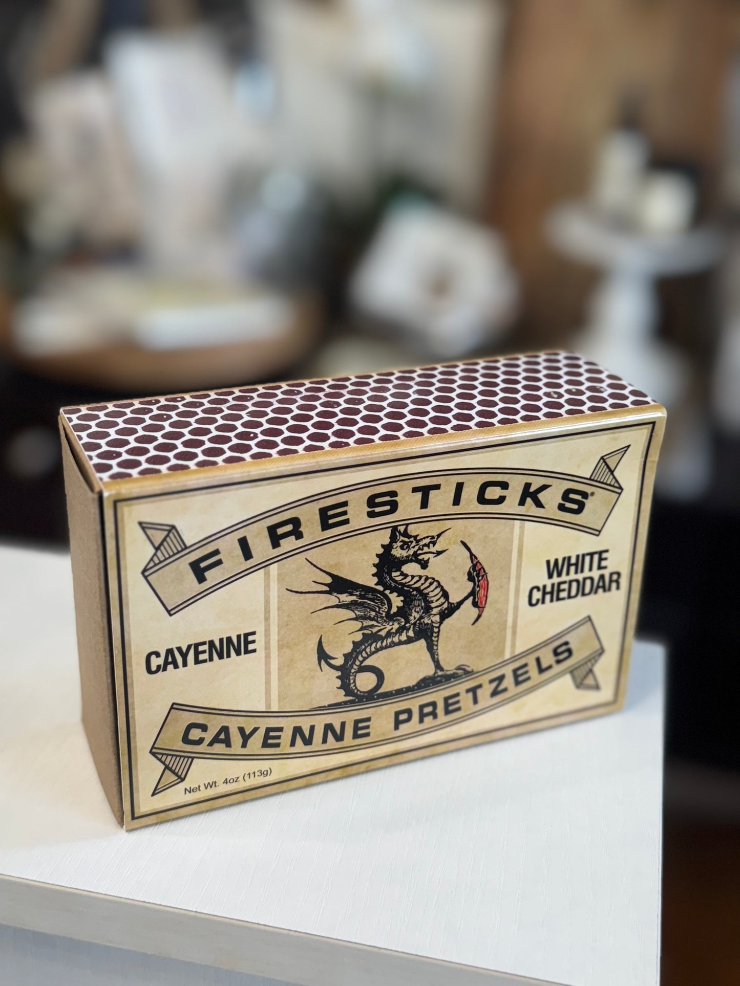 White Cheddar Firesticks Cayenne Pretzels