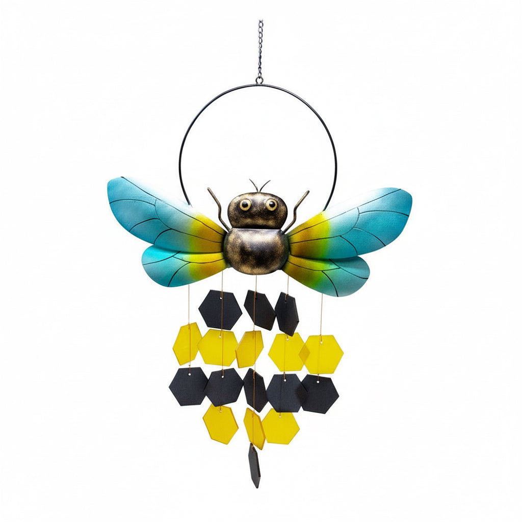 Bee Glass Chime