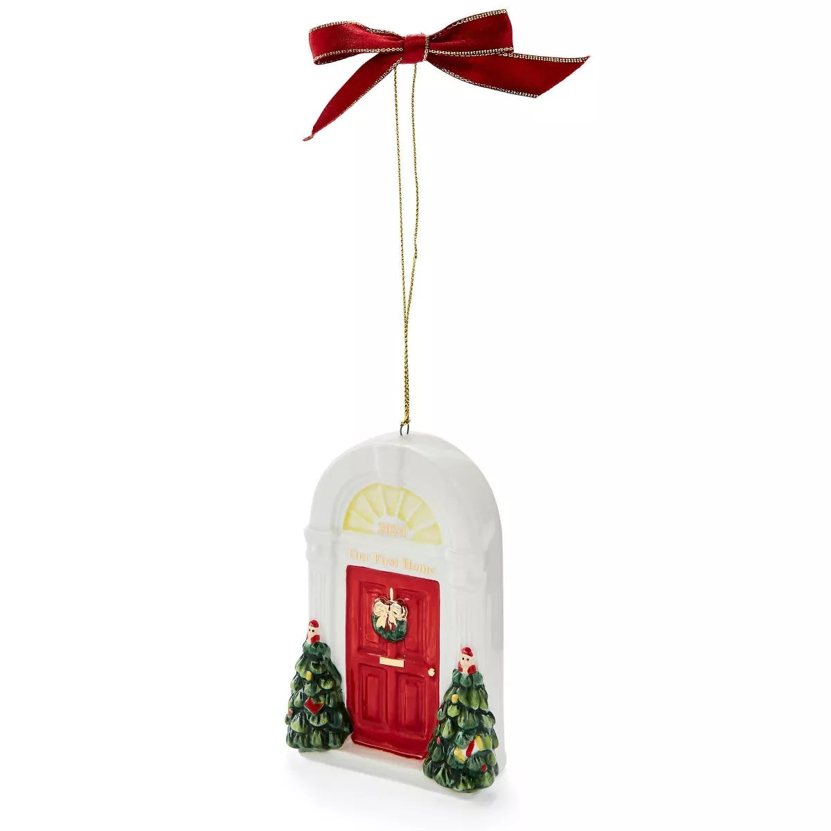 Christmas Tree Spode Our First Home Ornament