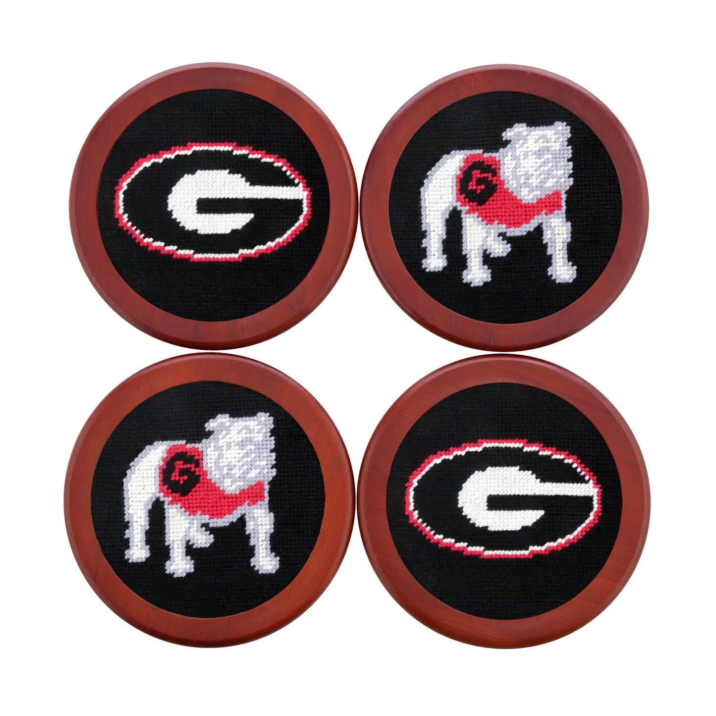 Smathers & Branson Georgia Coasters Black