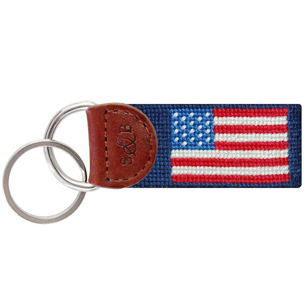 Smathers & Branson American Flag Key Fob