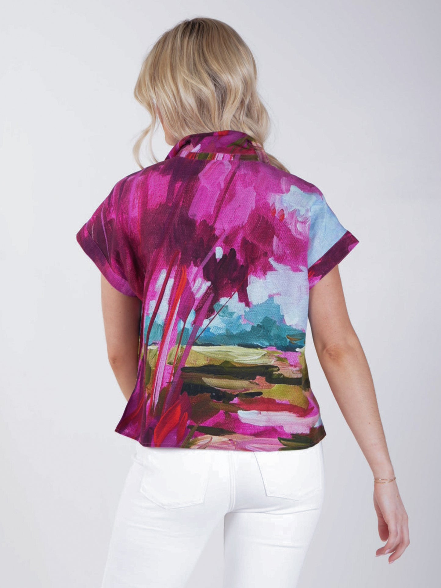 Emily McCarthy Poppy Pullover Bellamy Sunset