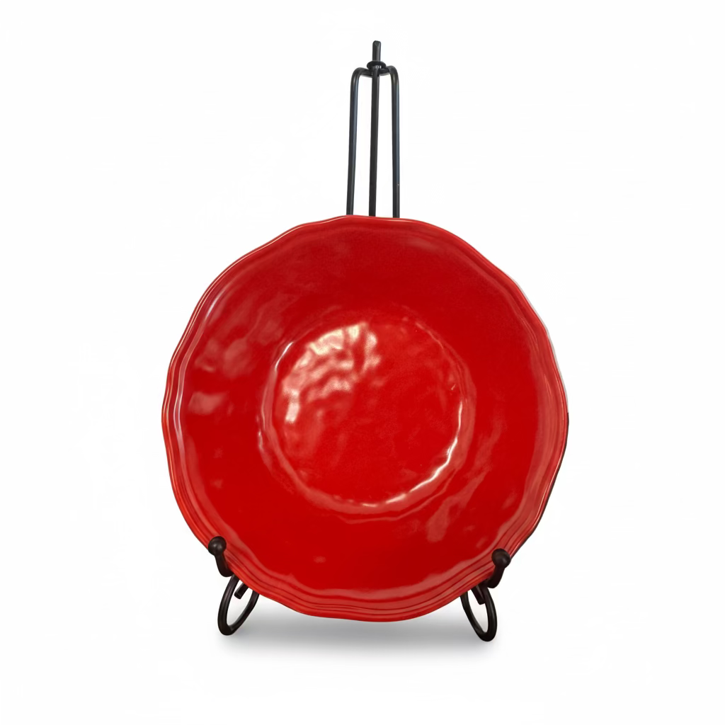 Holiday Red 7" Melamine Bowl