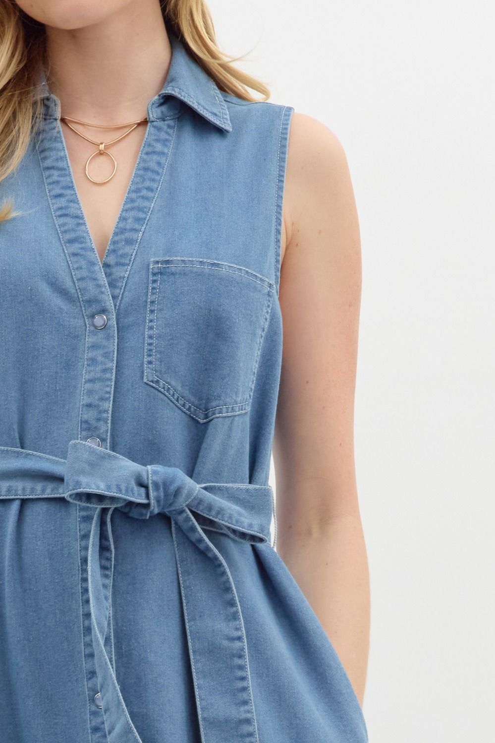 Denim Dream Midi Dress