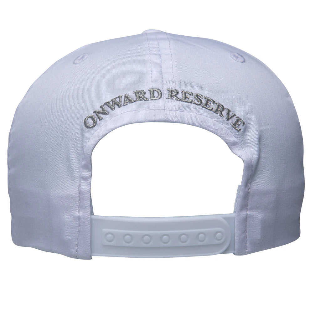 Alabama Patch Rope Hat White