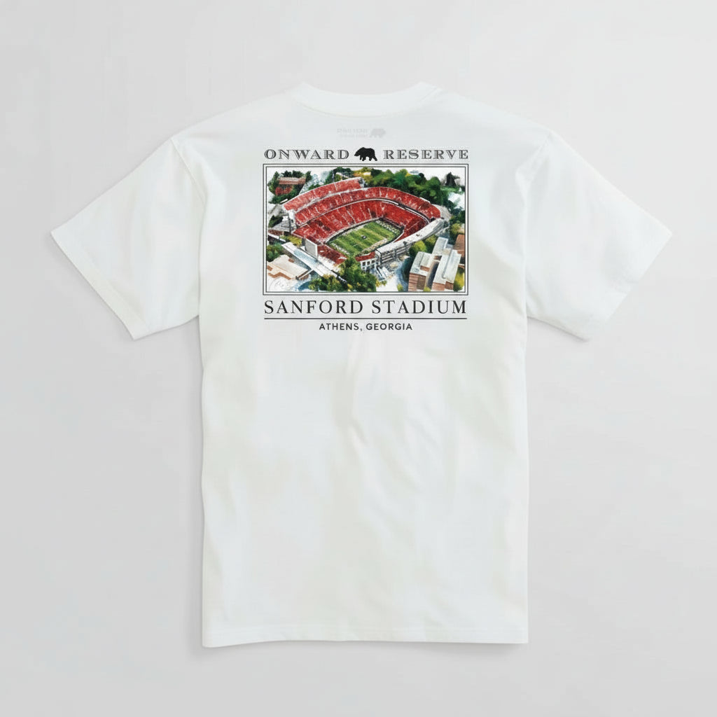 Onward Reserve White Lewis Stanford Stadium Tee