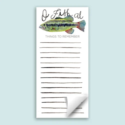 O-fish-al To-Do List Notepad