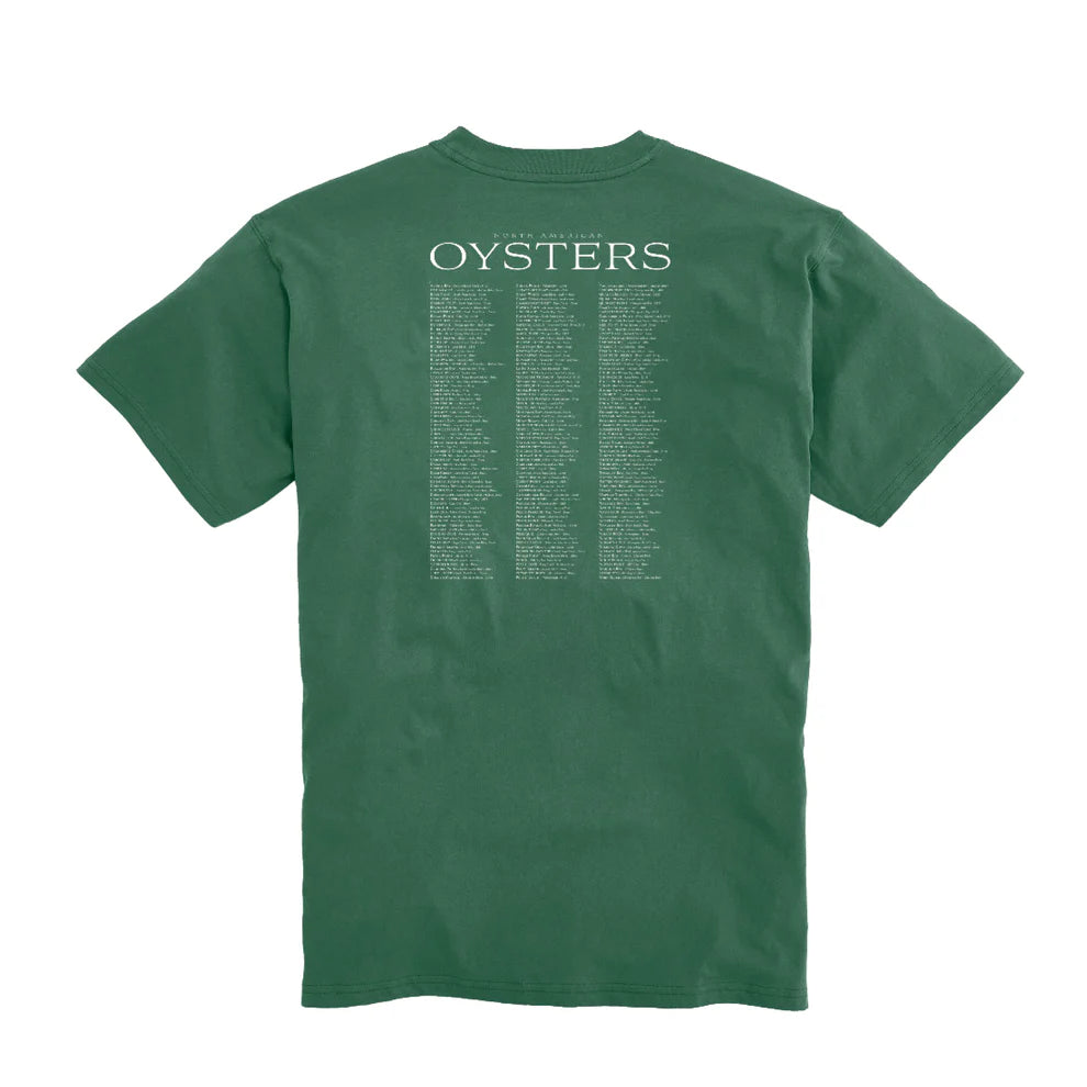 Oysters Tee Green