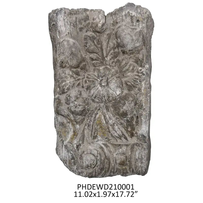 French Scrolled Relic Plaque – Trellis Collection