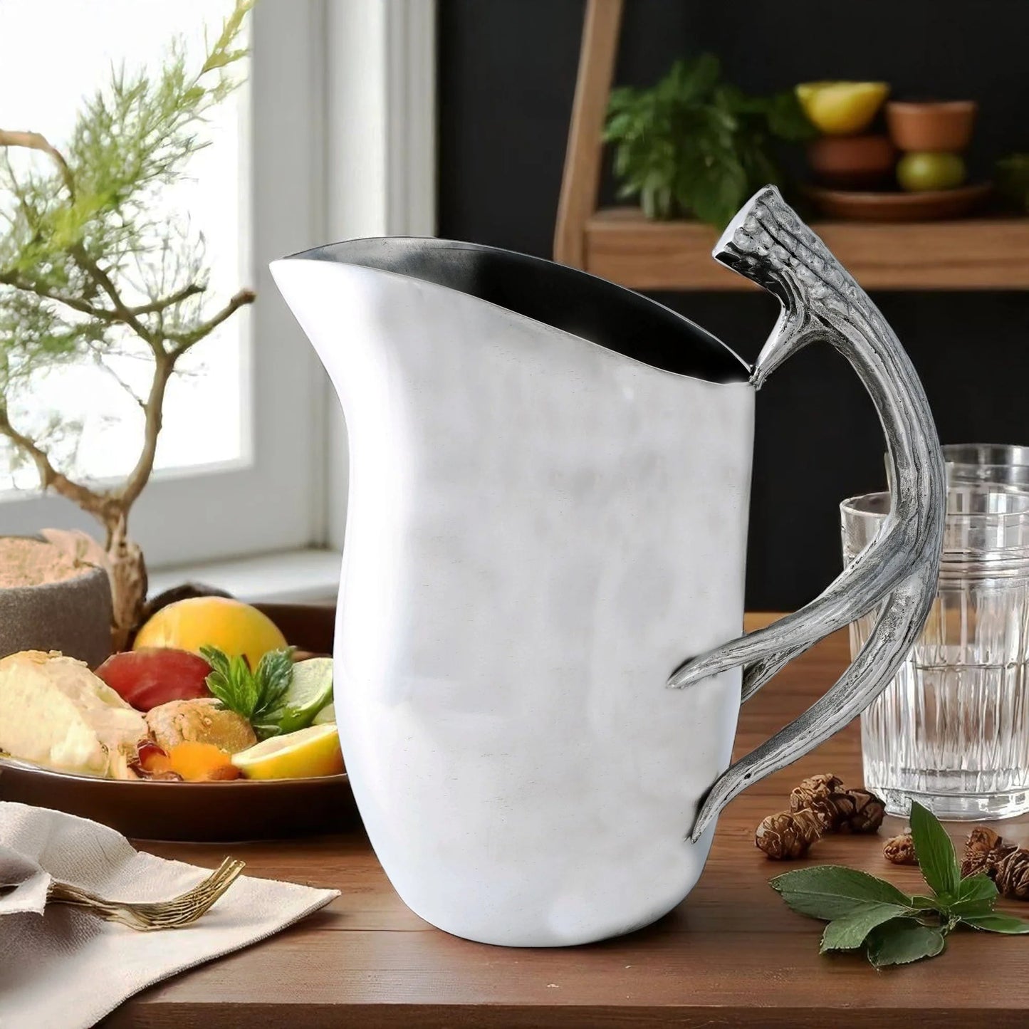 Arthur Court Antler Pitcher