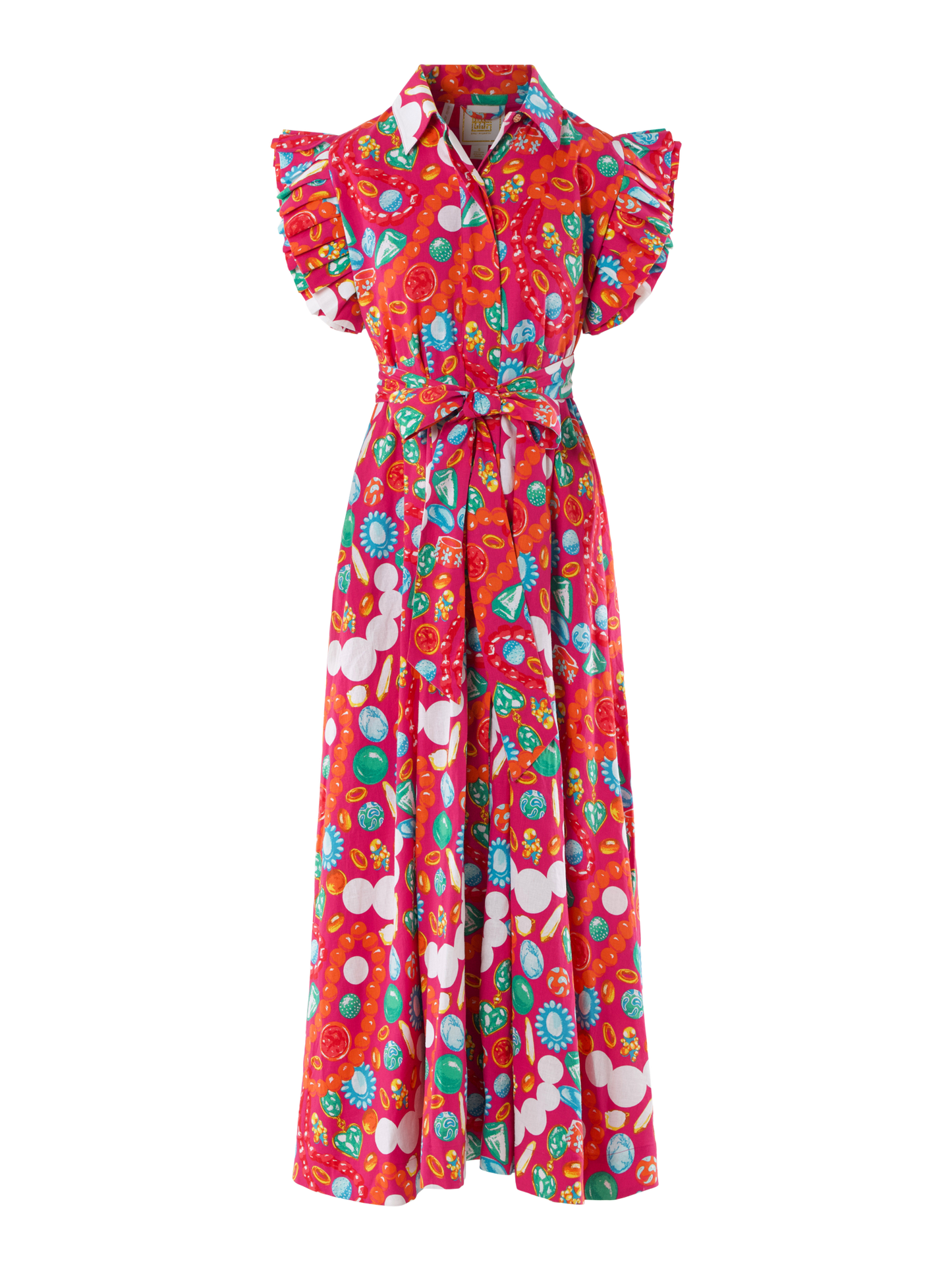 Emily McCarthy Anderson Dress in Jewelry Box Print