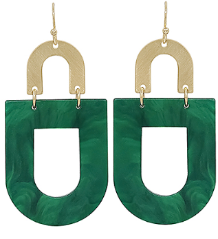 Arch & Geometric Earrings