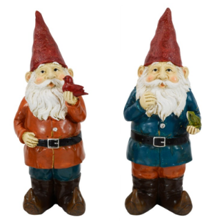Poly Gnomes with Bird or frog