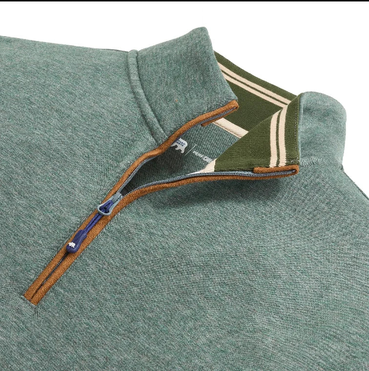Onward Reserve Frost Fleece Pullover in Dark Forest