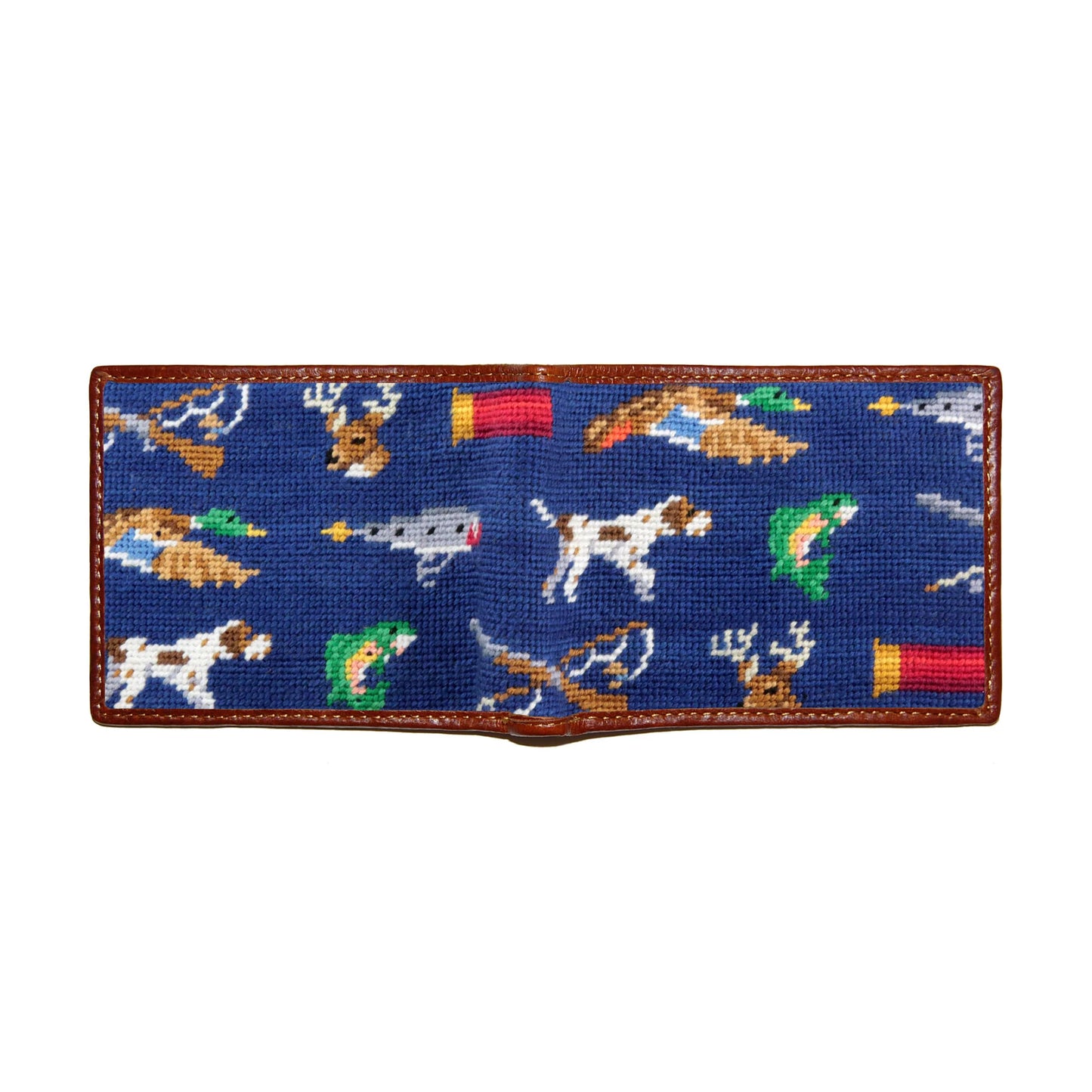 Smathers & Branson Southern Sportsman Pattern Wallet — Rugged, Refined & Built for Tradition
