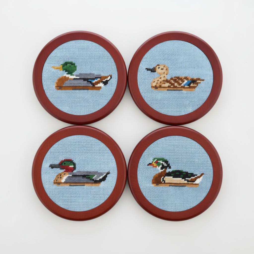 Smathers & Branson Duck Decoy Coasters