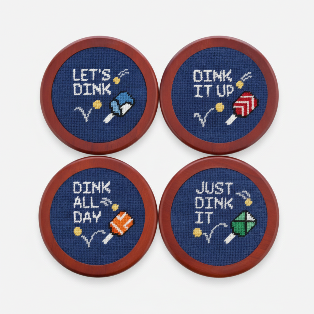 Smathers & Branson Pickleball Coasters
