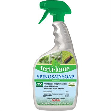 š Fertiā¢lomeĀ® Spinosad Soap ā Ready-to-Use Spray (32 fl oz) Target pests gently. Protect plants naturally.