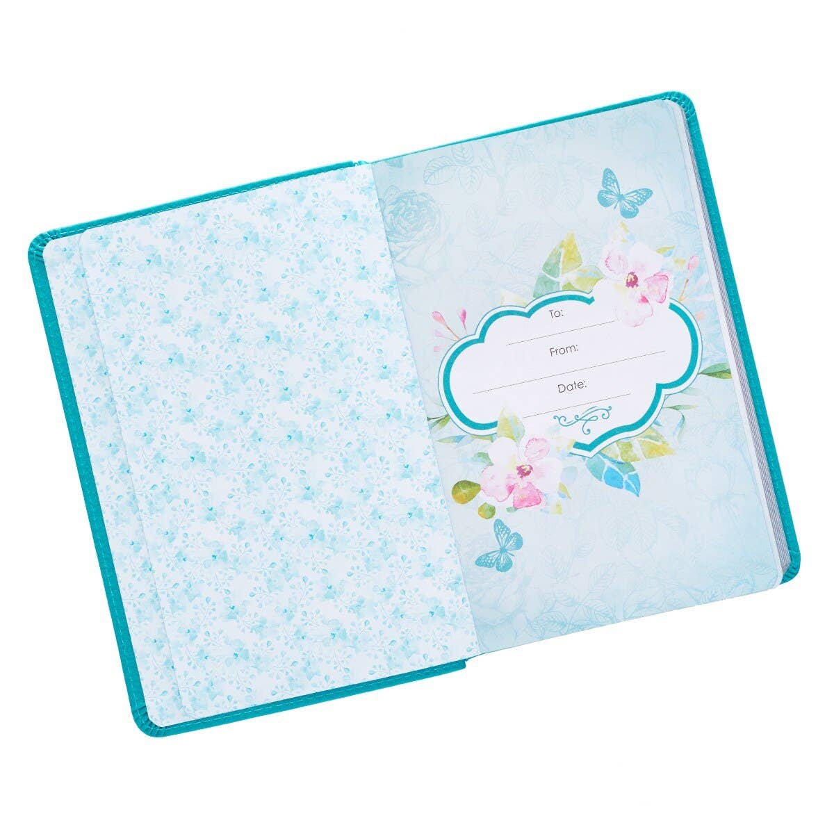 Devotional He Whispers Your Name Faux Leather