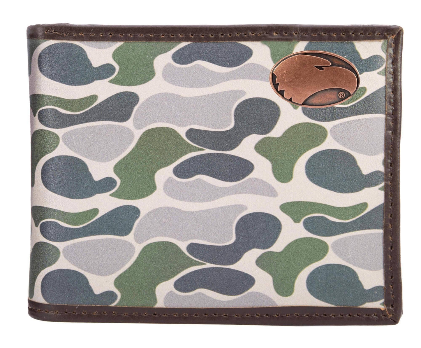 Georgia Southern Eagles Bifold Old School Camo Wallet.