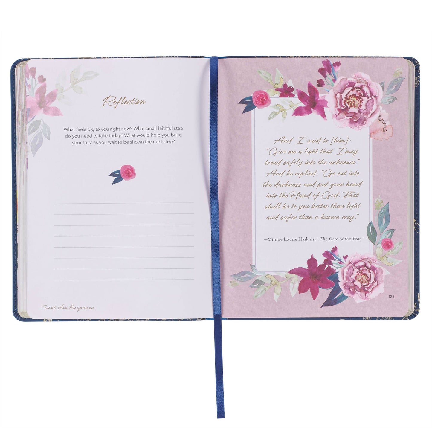 💙📖 Find Hope Blue Faux Leather Devotional