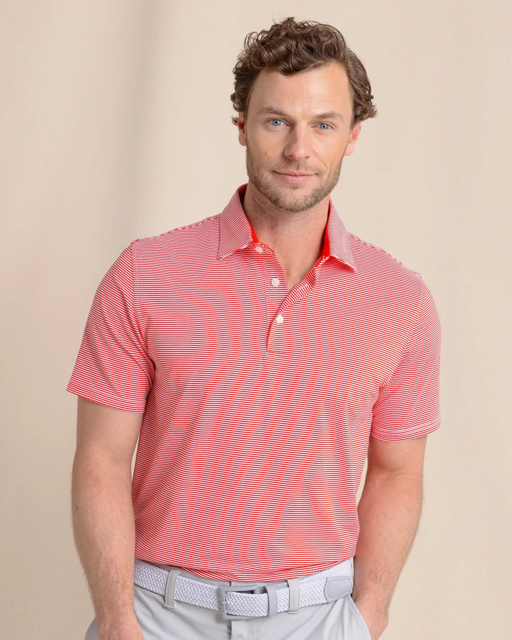 Southern Tide Breeze Meadowbrook Stripe Polo