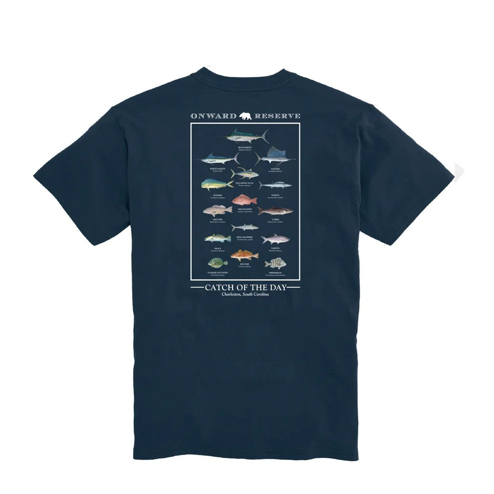 Onward Reserve Coastal Fish Pocket Tee