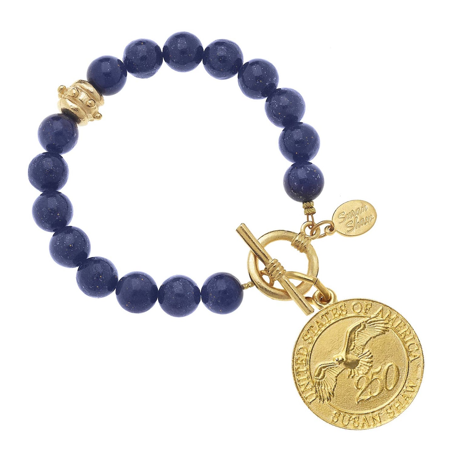 USA 250 Blue Lapis Bracelet