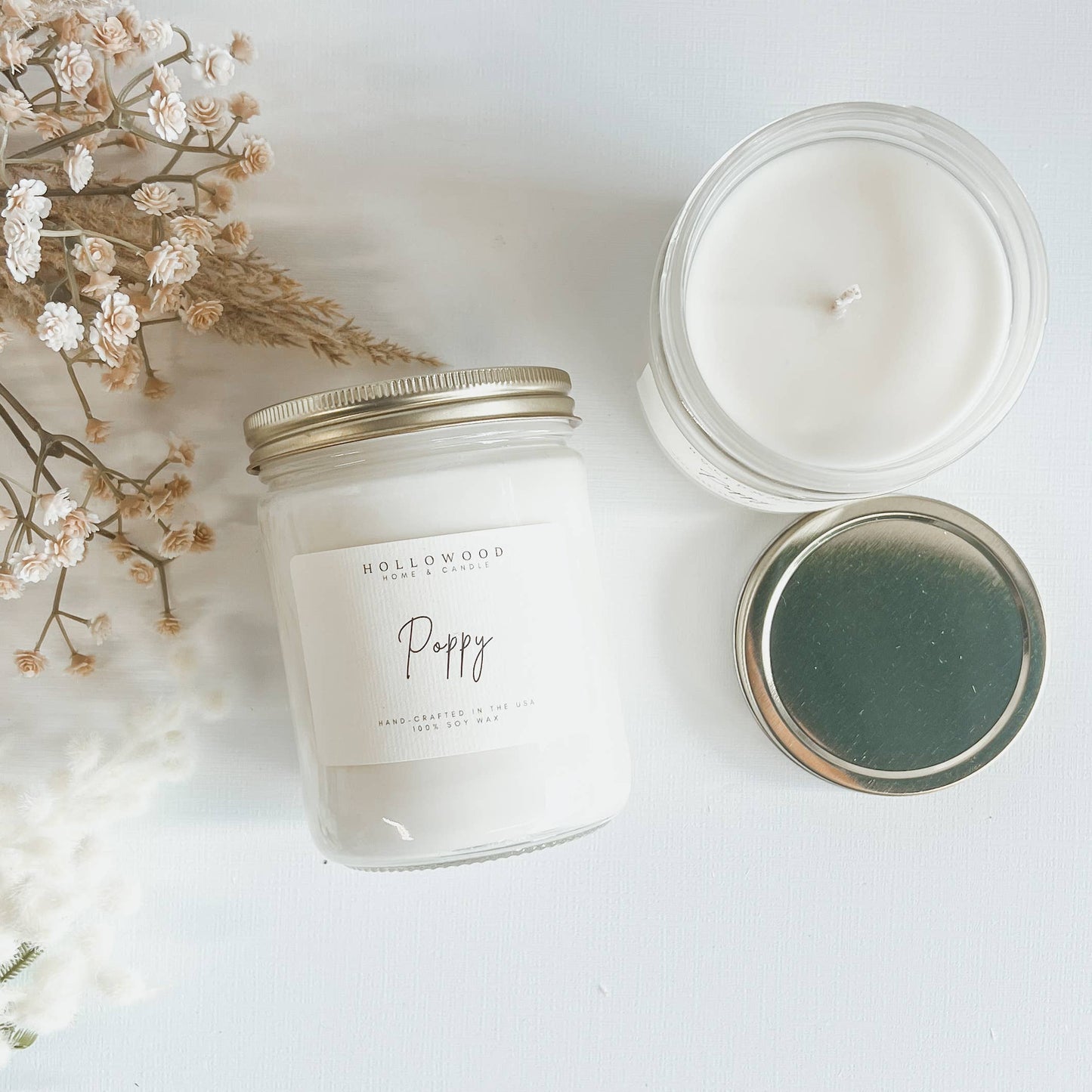 POPPY CANDLE | EVERYDAY: 8 OUNCES