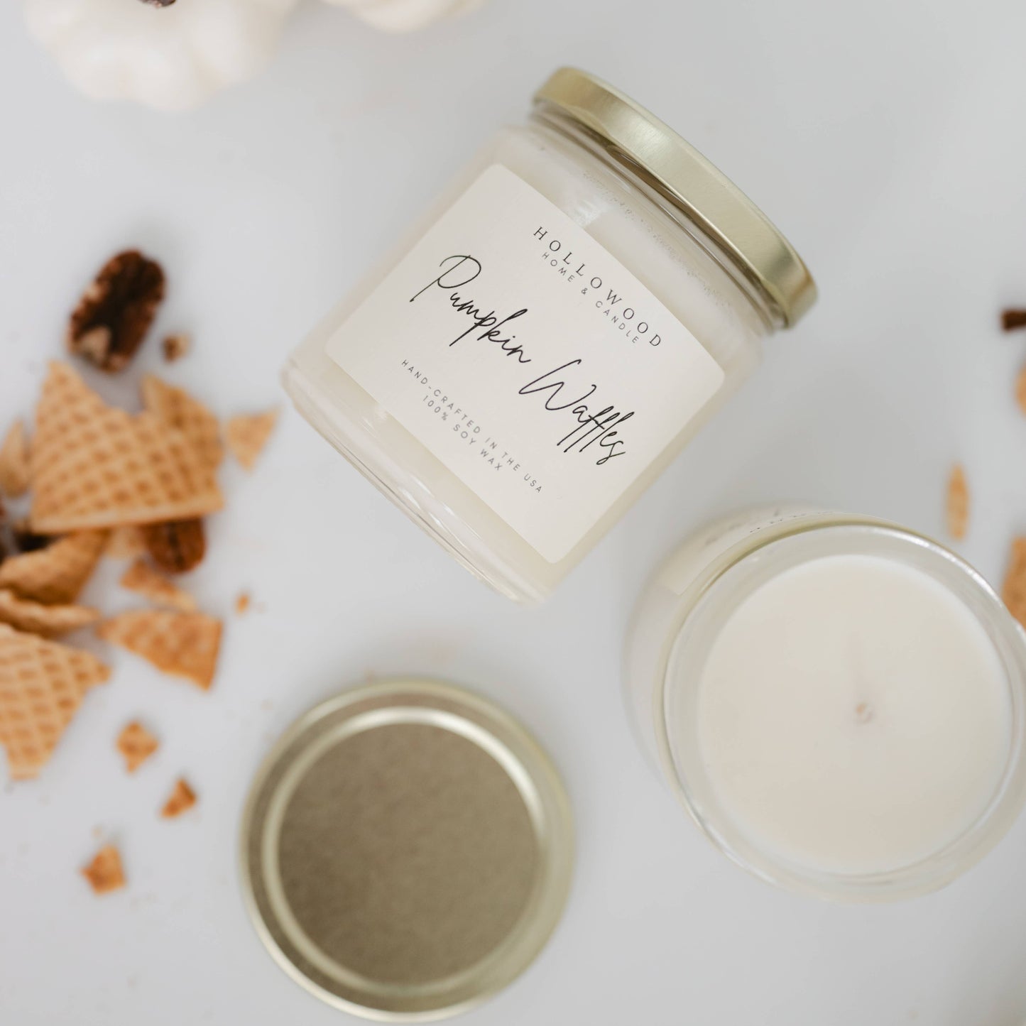 PUMPKIN WAFFLES | FALL | 8 OZ CANDLE