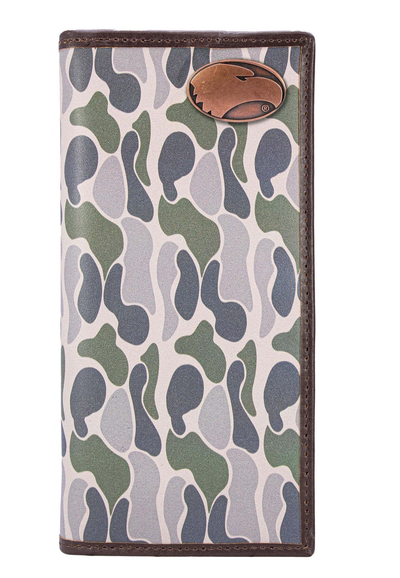 Georgia Southern Eagles Secretary Old School Camo Wallet.