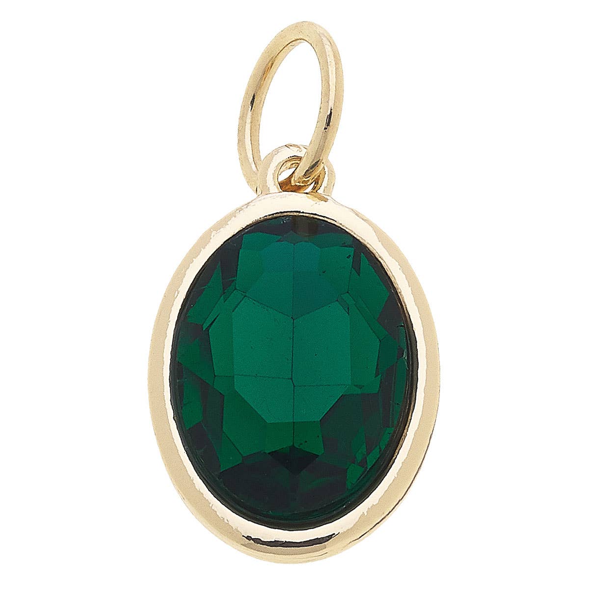 Glass Birthstone Charm