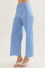 🖤 Checkered Wide Leg Pants