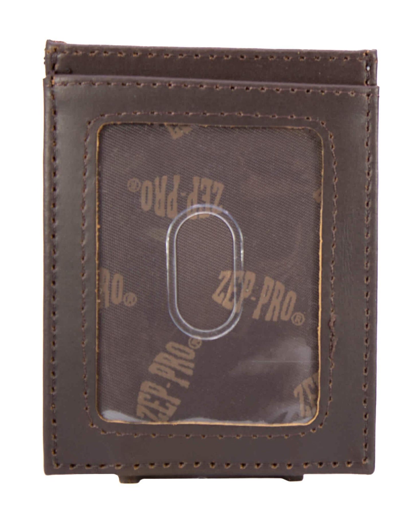 Shotshell Magnetic Old School Camo Leather Wallet.