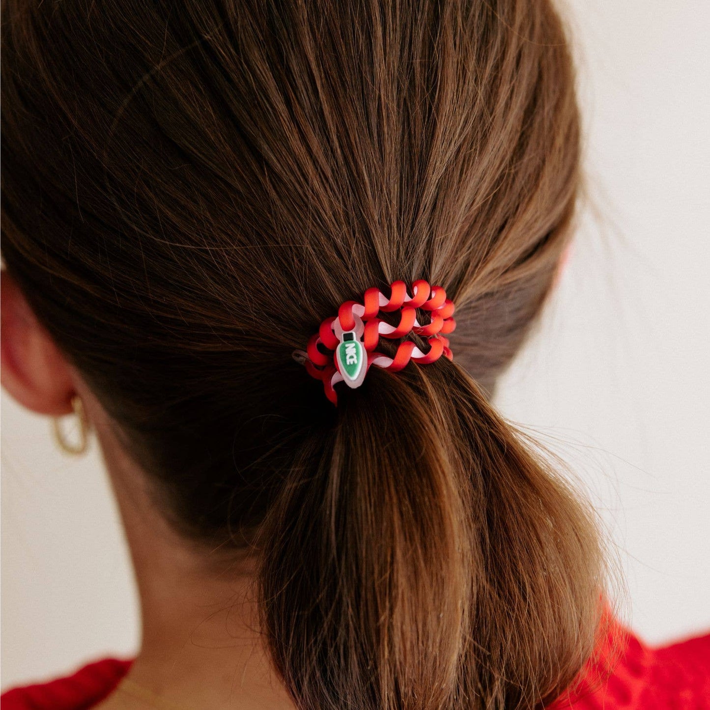 Teleties Spiral Hair Coils | Small | Naughty or Nice Hair Ties