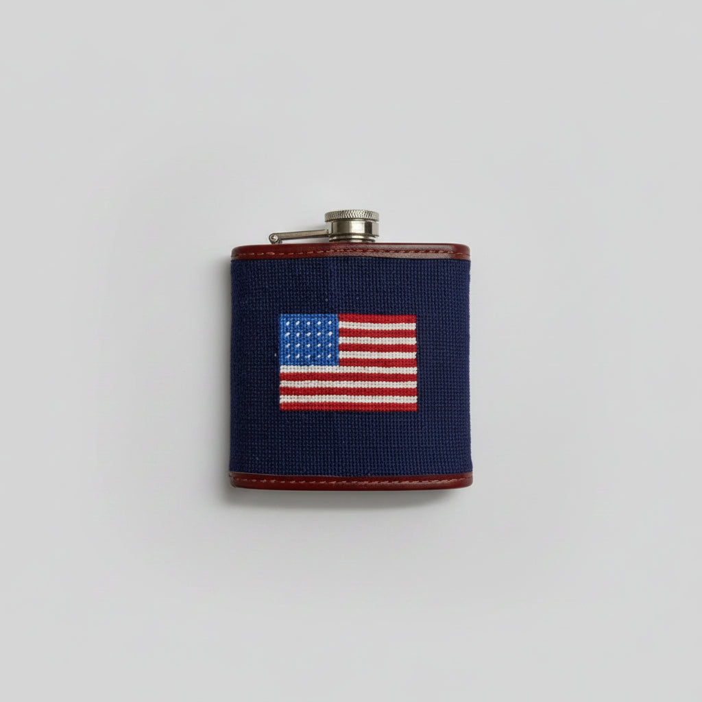 Smathers & Branson American Flag Flask