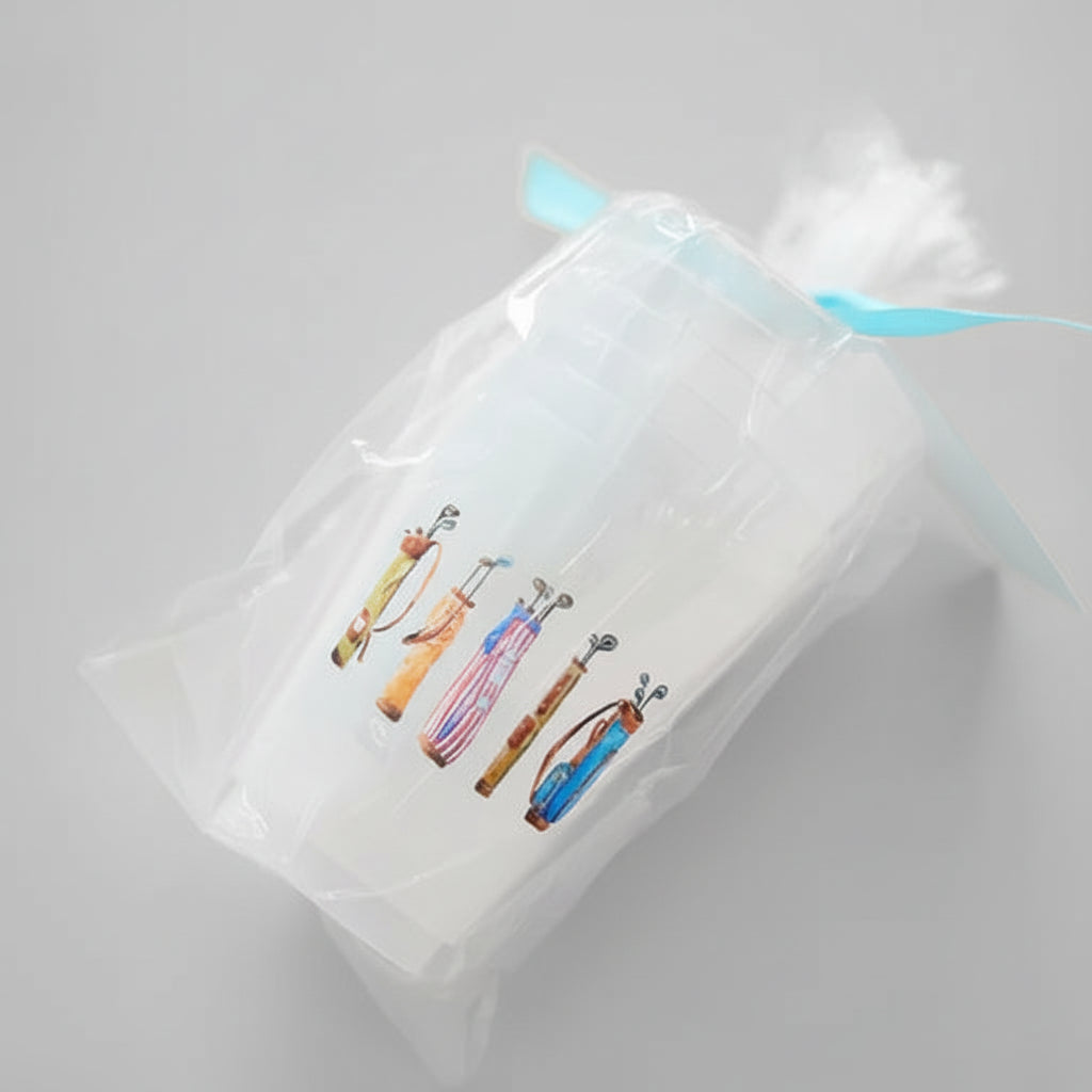 Plastic Golf Bag Cups (Set of 6)