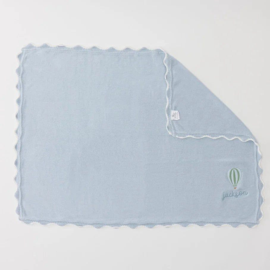 Weezie Baby Blue Baby Blanket