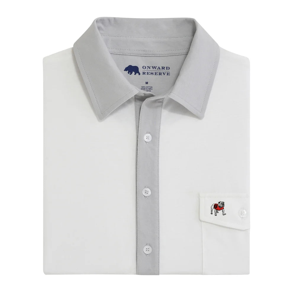 Onward Reserve UGA Standing Bulldog Old Rivalry Polo