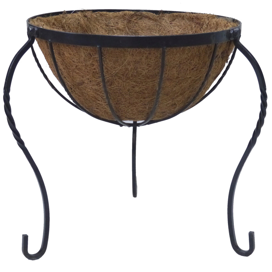 Gardener Select 14" Flr Planter w/ Legs Black