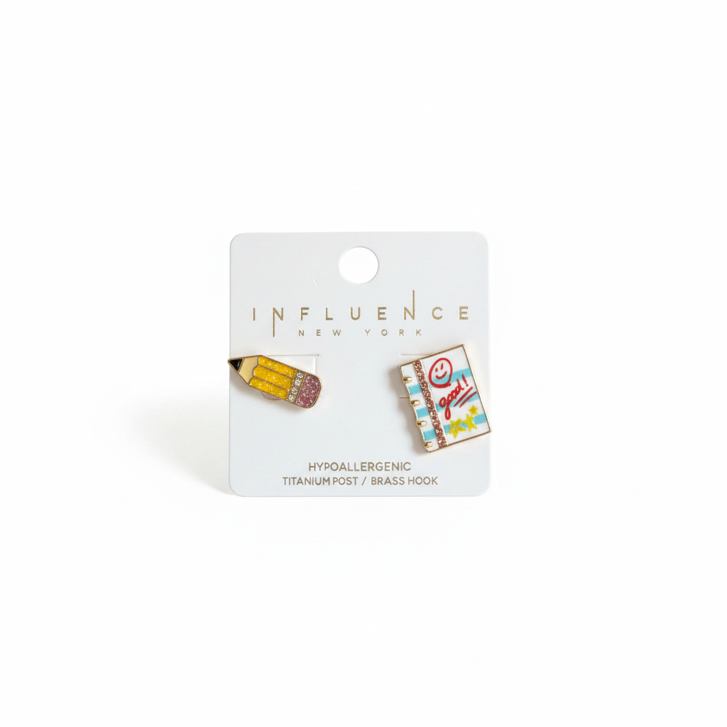 Making the Grade Teacher Stud Earrings