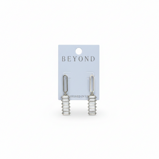 The Everly Crystal Drop Earrings