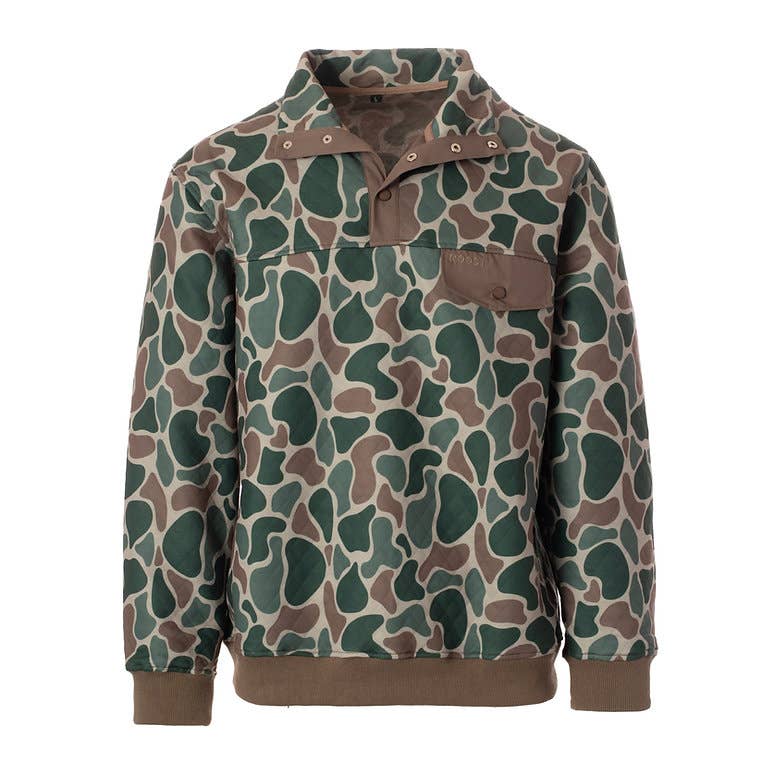 Field Stone Roost Quilted Pullover