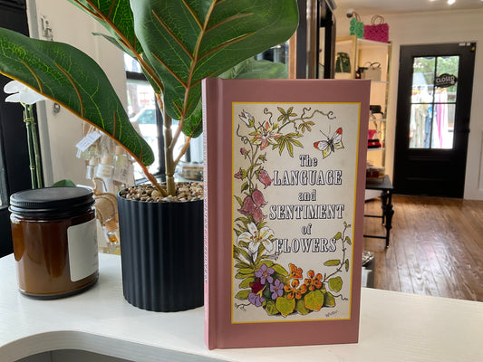 The Language and Sentiment of Flowers Book