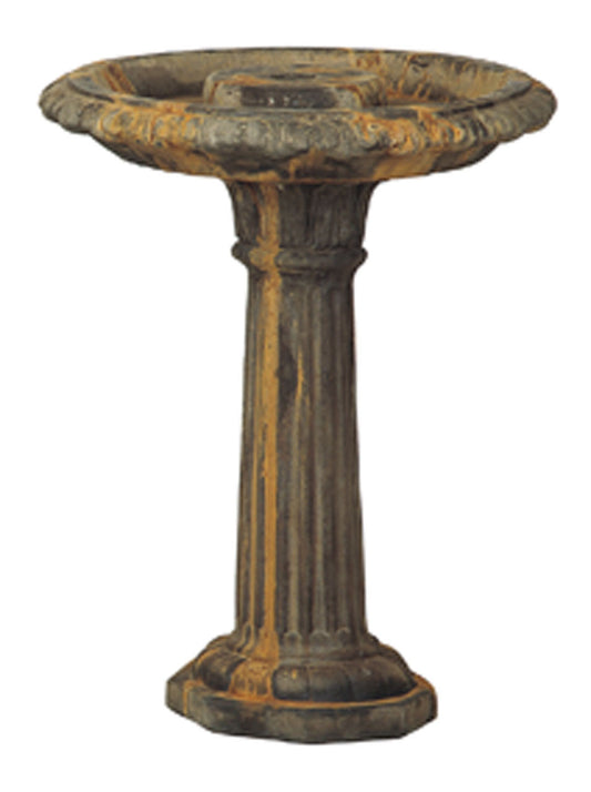 Large Column Birdbath