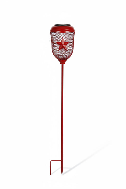 Solar Powered Red Light
