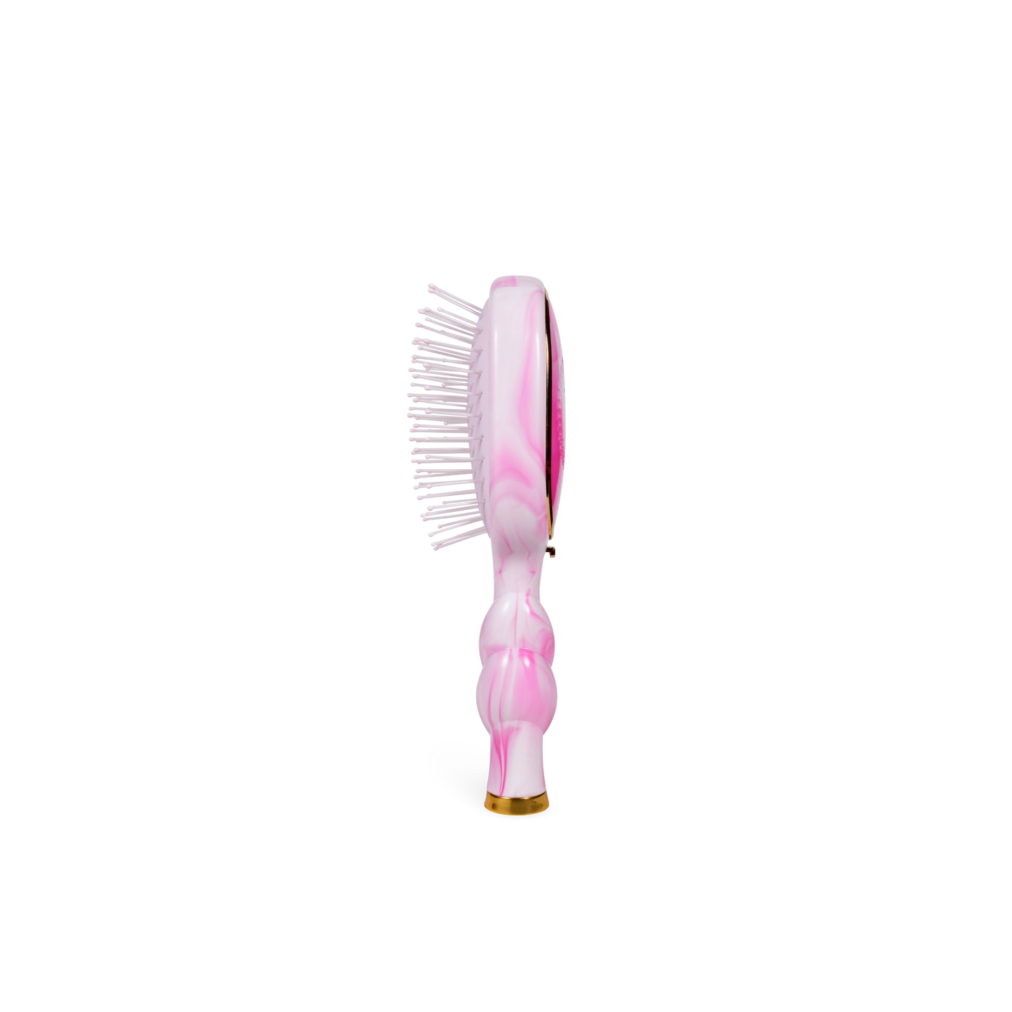 TELETIES Pinch Me! Mini Detangler Hair Brush – Pink Tie-Dye