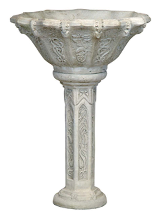 🏺 Athens Stone Casting Celtic Planter – PNT Finish