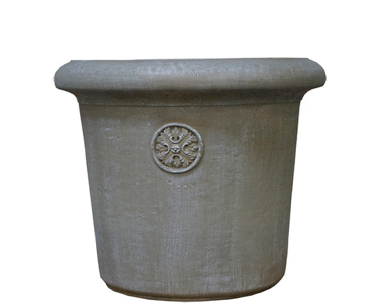 🏺 Athens Stonecasting 31" Round Medallion Planter