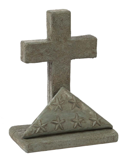 ✝️ Athens Stone Casting Flag & Cross